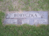Julius and Rosina Schmalzbauer Boryczka Tombstone